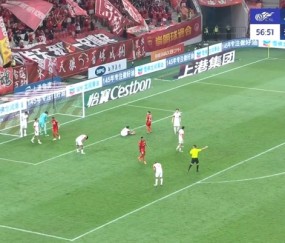 3分钟2球！加布里埃尔横传，刘若钒包抄双响，海港4-1领先玉昆